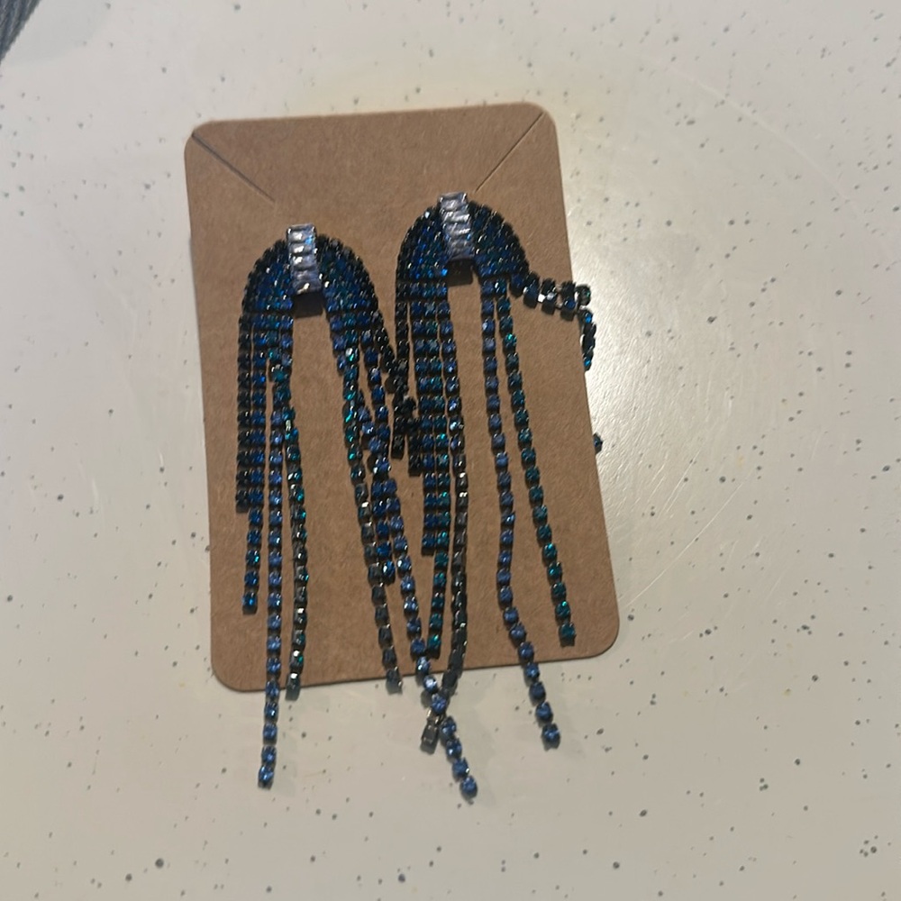 Blue Earrings